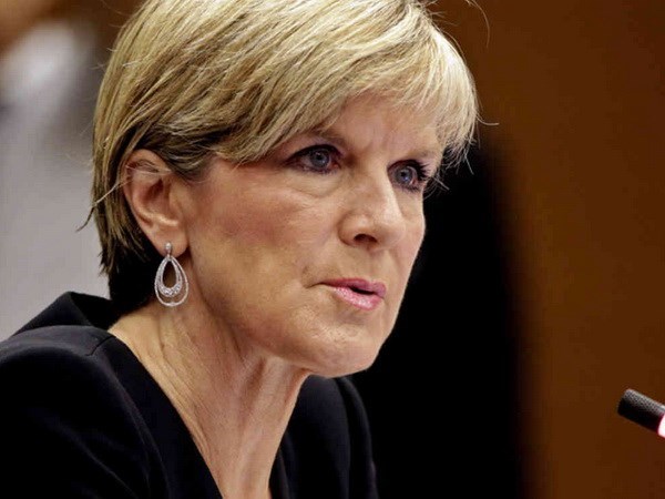 澳大利亚外长:中国不是民主国家 不适合当领导者 澳大利亚外长Julie Bishop