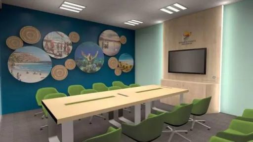 澳式会奖旅游主题会议室