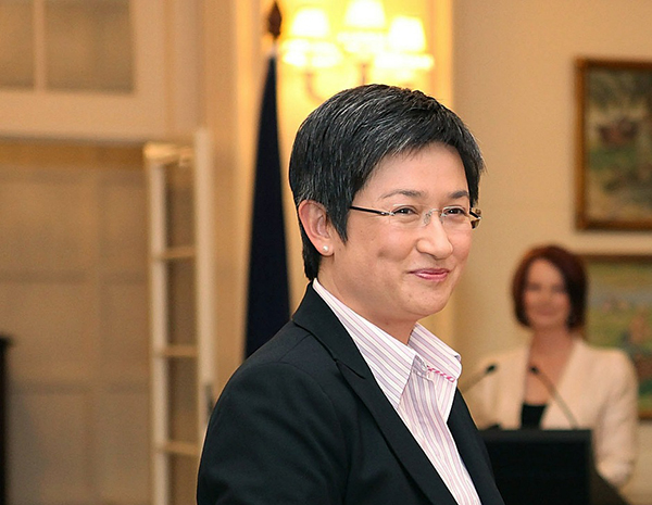 黄英贤（Penny Wong） 视觉中国 资料图